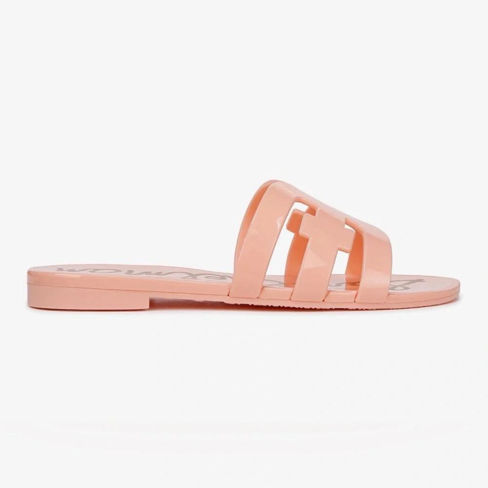 Sam Edelman Pink Jelly Slide Sandals